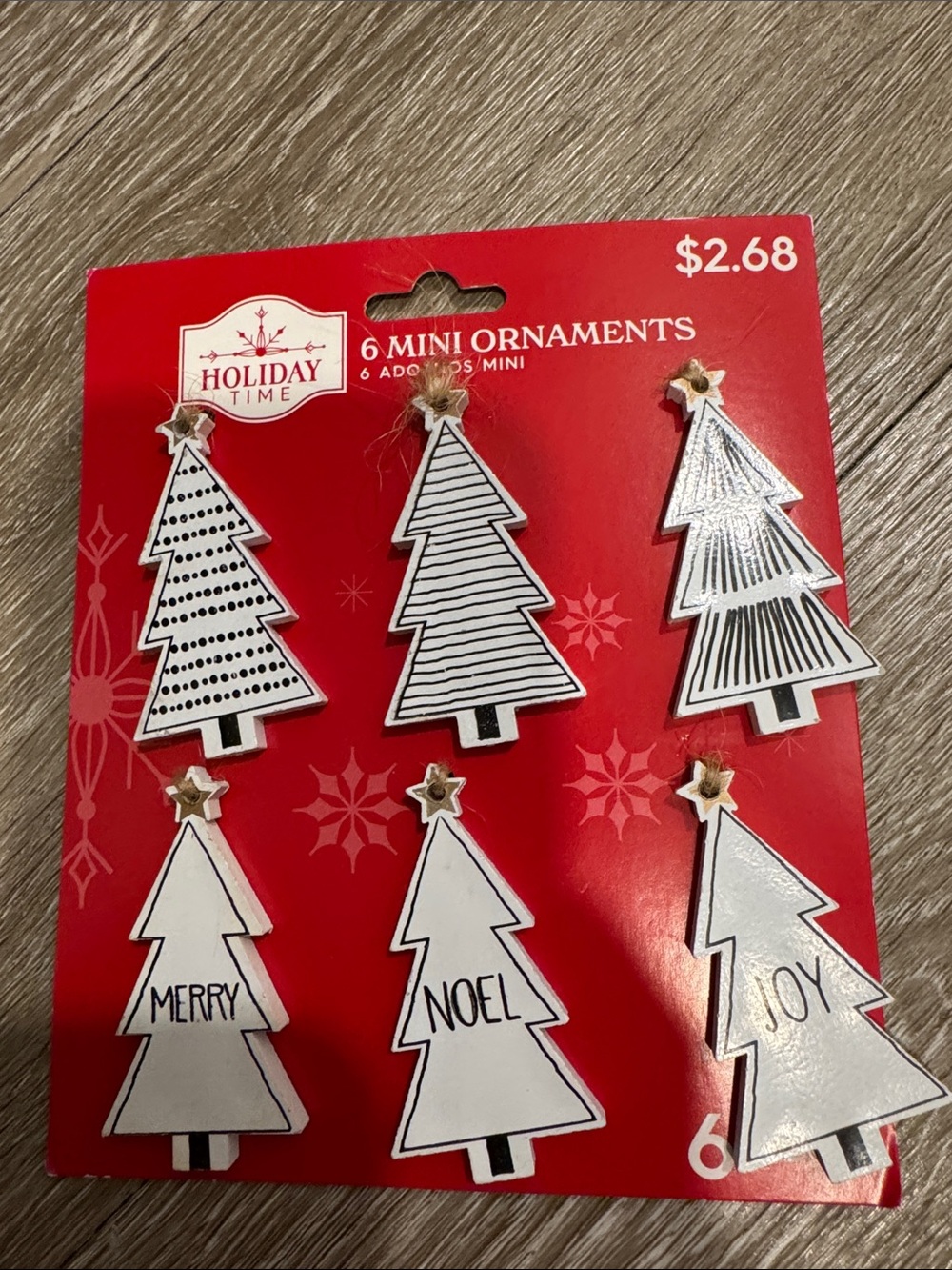 Holiday Time mini/regular holiday ornaments, gift tags, gift card holders